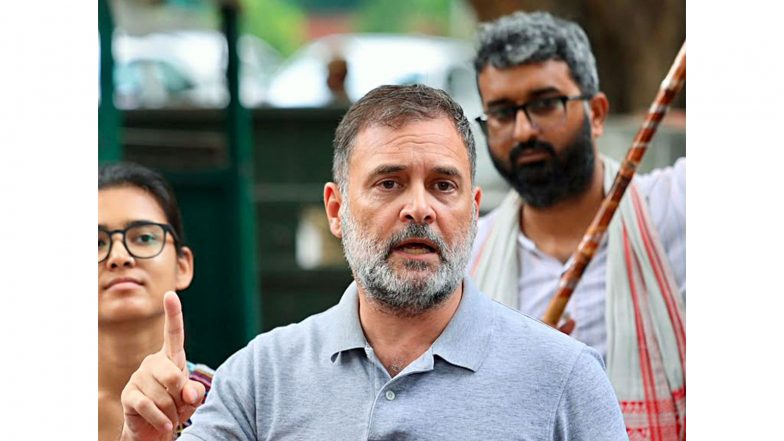 India News | Rahul Gandhi Slams Use of Force Against Protesting Students in Jharkhand; Says 'only Dialogue Can Yield Solutions'