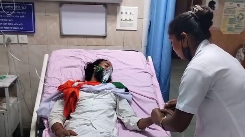 India News | Jharkhand Protest: JLKM Leader Devendra Nath Mahto Admitted to Ranchi Sadar Hospital After 9-day Hunger Strike