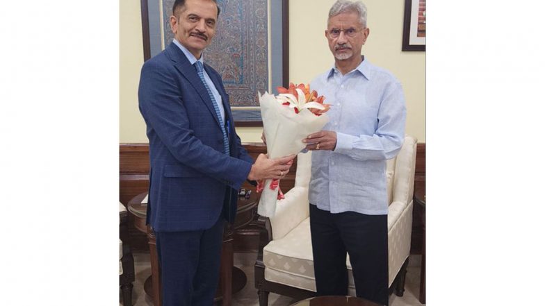 World News | Jaishankar Congratulates Prof Bimal Patel on Election as ITLOS Judge
