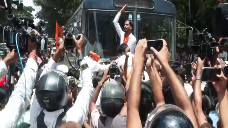 India News | Face-off in Ranchi as ABVP Stages Major Protest March to Assembly over Exam Irregularities