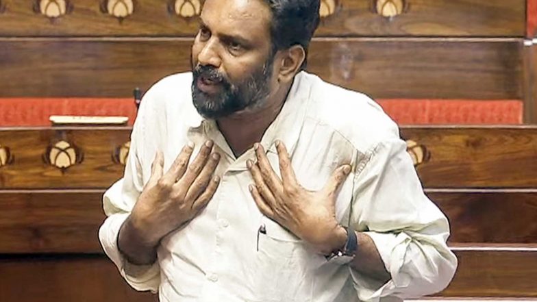 India News | CPI MP P. Sandosh Kumar Seeks Expunction of Nirmala Sitharaman's Remarks on Communists Movement