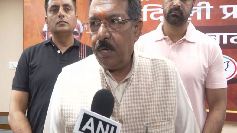 India News | BJP MP Harsh Malhotra Challenges Rahul Gandhi to Stay in Parliament, Hits out at Kejriwal over Remarks on Jharkhand Protests