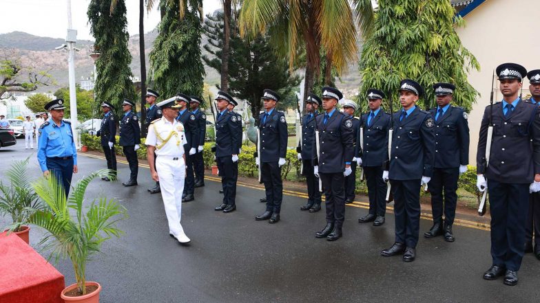 World News | CNS Admiral Swaminathan Begins 4-day Official Visit to Mauritius; India-Mauritius Strengthen Maritime Security Cooperation