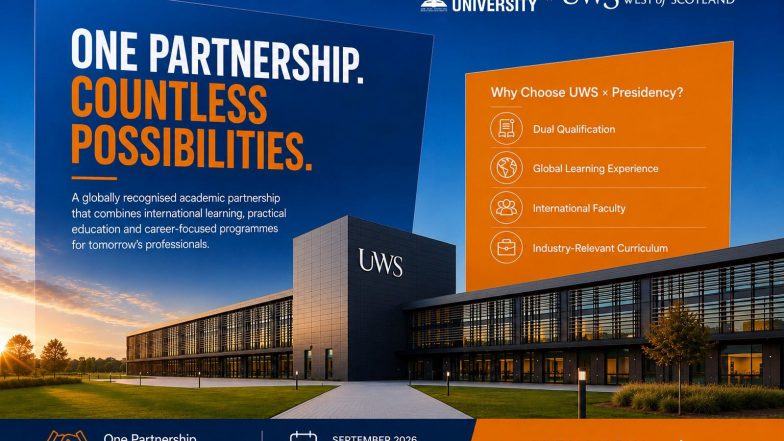 Business News | Presidency University and University of the West of Scotland Launch Innovative Postgraduate Programmes in Bengaluru