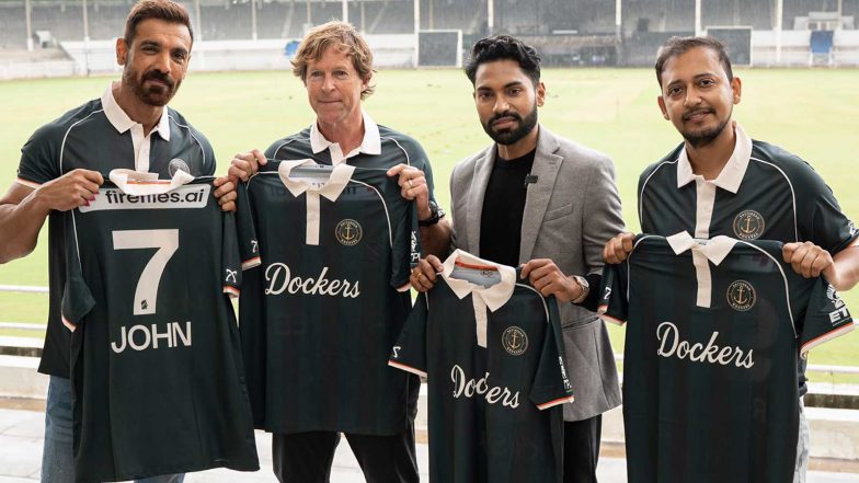 Sports News | Jonty Rhodes, John Abraham Unveil Rotterdam Dockers Jersey Ahead of Inaugural ETPL
