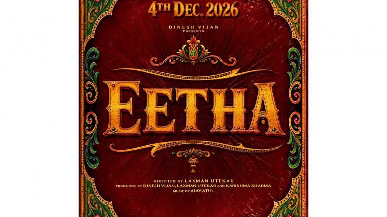 Entertainment News | Shraddha Kapoor, Randeep Hooda's 'Eetha' to Be Released on December 4
