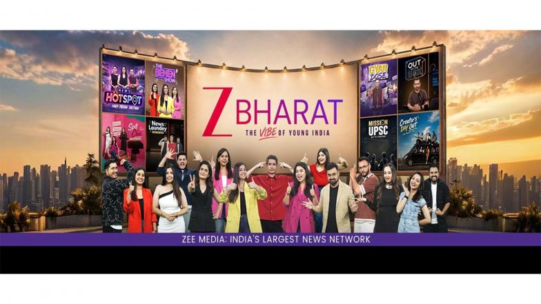 Business News | Zee Bharat Restages Itself to Capture the Vibe of Young India