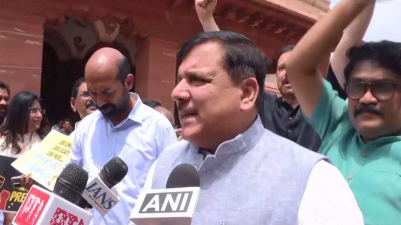 India News | Opposition MPs Condemn 'lungiwala' Remark Against John Brittas in Rajya Sabha