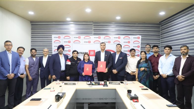 Business News | Chitkara University and Paramotor Digital Technology Limited Come Together to Build Future-Ready Fintech Talent