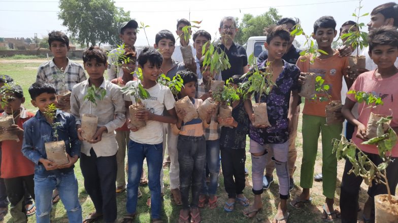 Business News | M3M Foundation Takes 'Ek Ped Maa Ke Naam' Forward with a Community-Led Green Movement in Gurugram