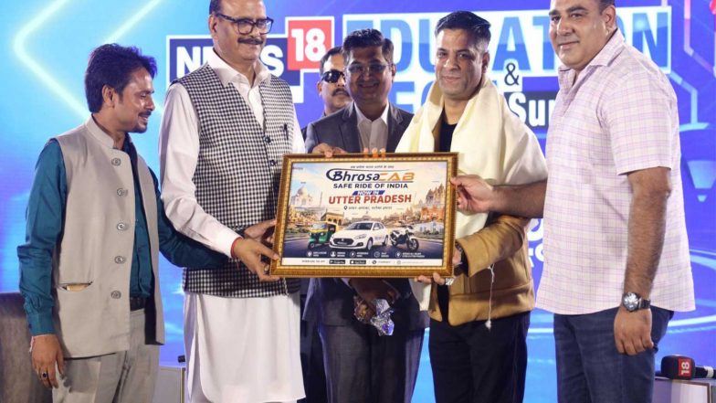 Business News | Bhrosa Cab Launches Operations in Uttar Pradesh; Deputy Chief Minister Brajesh Pathak Flags Off Services in Lucknow