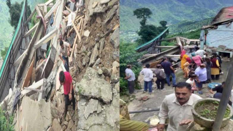 India News | Himachal: 2 Killed, 2 Children Injured as House Collapses in Sirmaur
