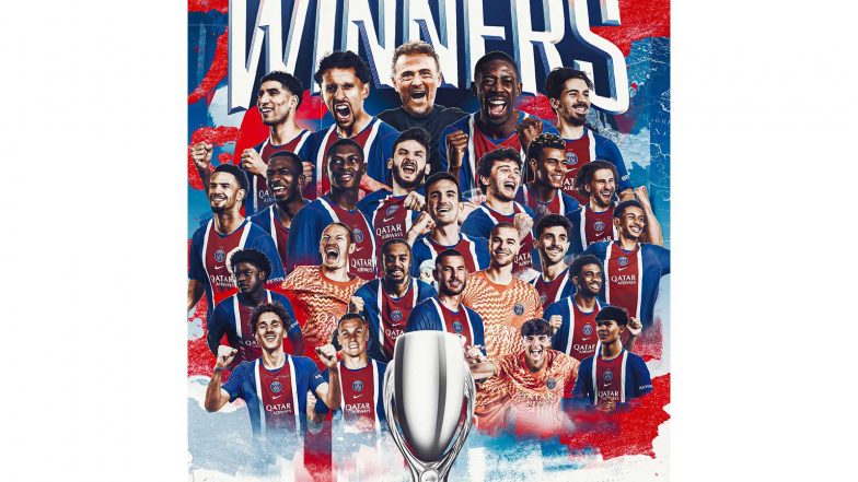 Sports News | UEFA Super Cup: PSG Outclasses Aston Villa 2-1 to Start off Season with Silverware