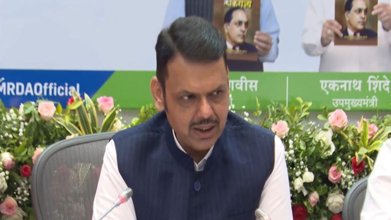 India News | Maharashtra: CM Devendra Fadnavis Inaugurates Four MMRDA Projects, Says They Will Boost Mumbai Connectivity
