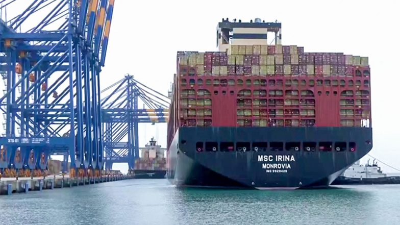 Business News | India's Trade Deficit Widens 31.5% to $15.03 Billion in July (YoY); Merchandise Exports Hit Record High