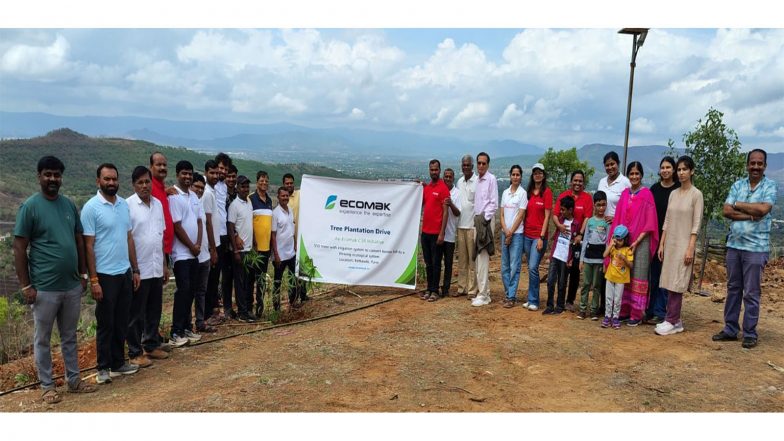 Business News | Ecomak Undertakes Ecological Restoration Initiative in Pune Under CSR Programme
