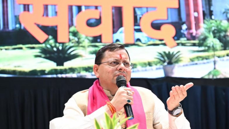 India News | Uttarakhand CM Dhami Interacts with Doon University Students, Outlines Initiatives on Employment, Migration and AI