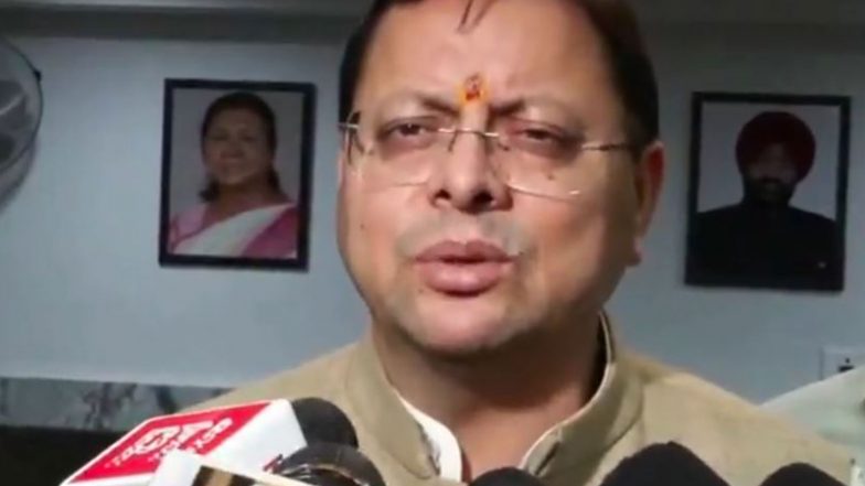 India News | Uttarakhand Tunnel Mishap: 18 Workers Rescued, Operations Underway at War Footing, Says CM Dhami