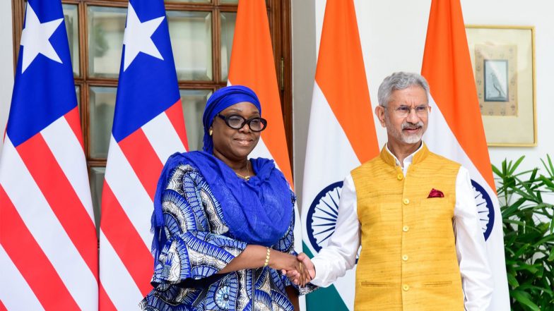 World News | EAM Jaishankar Discusses UNSC Reforms, Bilateral Cooperation with Liberian Counterpart in Delhi