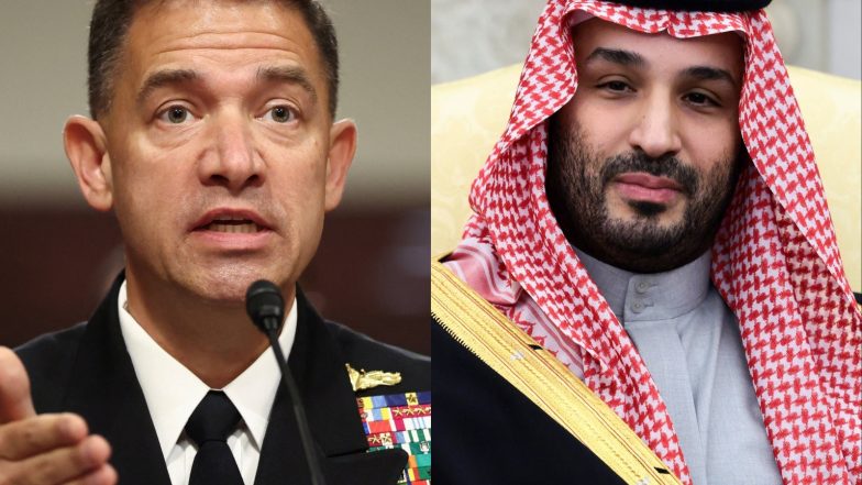World News | Saudi Crown Prince, US CENTCOM Chief Meet in Jeddah; Review Regional Security and Bilateral Defence Cooperation