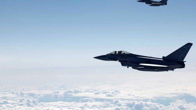World News | NATO Fighter Jets Shoot Down Drone That Entered Latvian Airspace