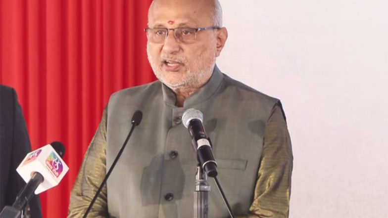 India News | Vice President CP Radhakrishnan to Visit Tamil Nadu on August 16-17