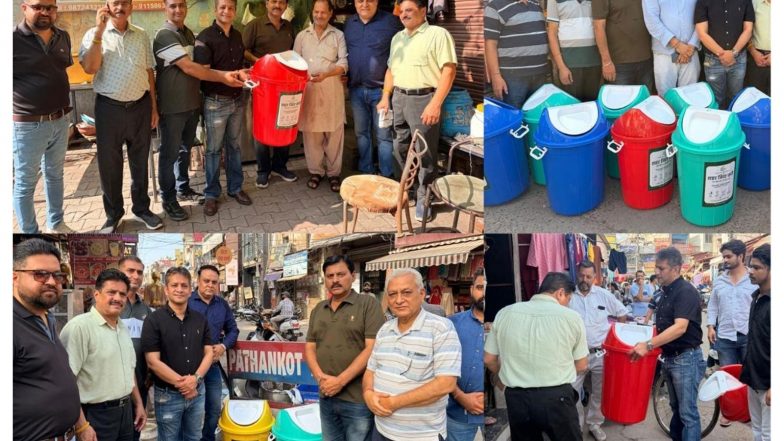 Business News | Srijal Gupta's Shahar Zinda Karo: Pathankot's Push for 500 Dustbins and a Cleaner Tomorrow