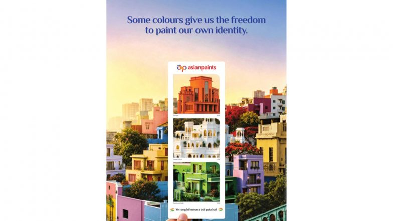 Business News | Asian Paints Celebrates the Spirit of India Through the Colours We Call Our Own, This Independence Day