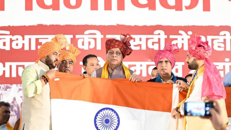India News | Partition Was Not Just Geographical Division but a Partition of Lives and Identities: Uttarakhand CM