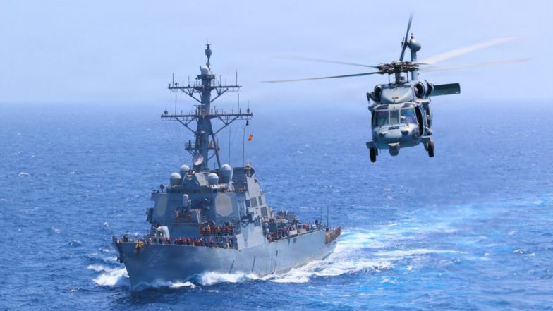 World News | 62 Commercial Vessels Redirected, Three Disabled Amid US Blockade on Iran: CENTCOM
