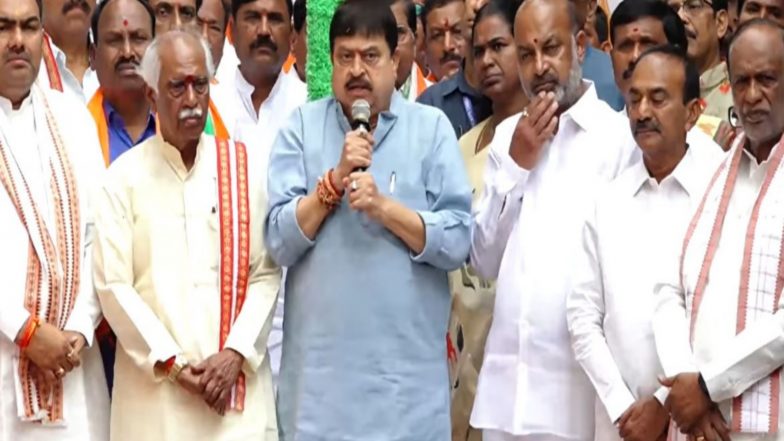 India News | Telangana BJP Leaders Participate in Independence Day Celebrations at the State Headquarters in Hyderabad