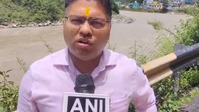 India News | Uttarakhand: Landslide Threat Near Rampur Market on Kedarnath Highway Increases Amid Heavy Rain