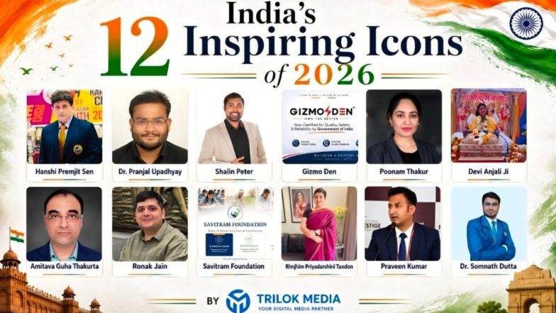 Business News | India's 12 Inspiring Icons of 2026