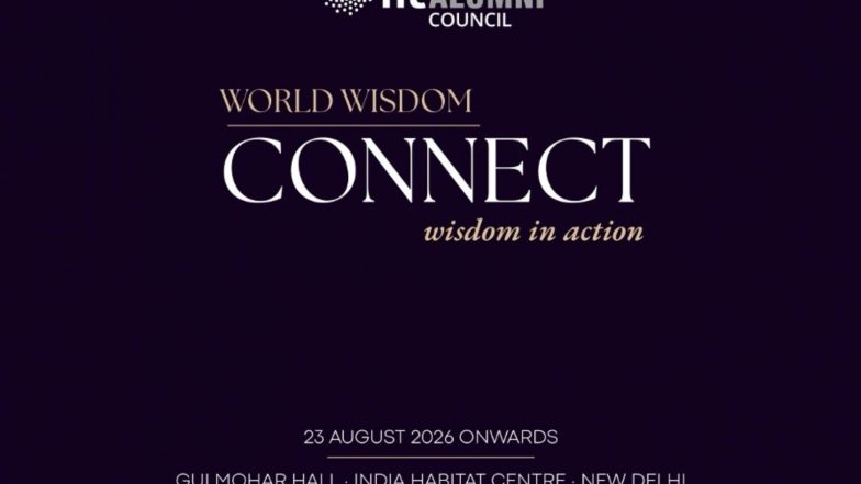 Business News | IIT Alumni Council Invites Young Thought Leaders to Present at the World Wisdom Connect, New Delhi on 23 August 2026