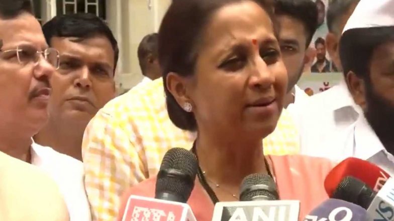 India News | On PM Modi's Appeal, Supriya Sule Says Opposition Already Backed Women's Reservation Bill in 2023