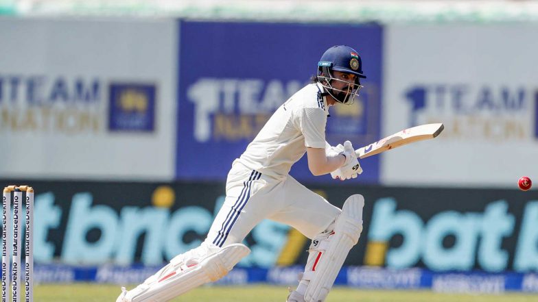 Sports News | SL Vs IND 1st Test: KL Rahul Retires Hurt with Cramps, Gill Joins Padikkal in the Middle
