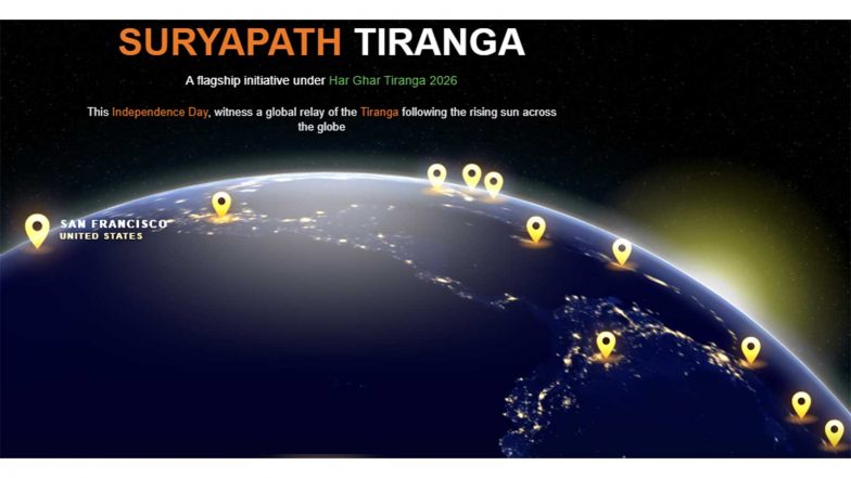 World News | Suryapath Tiranga: Tricolour Completes Historic Global Relay Across Continents