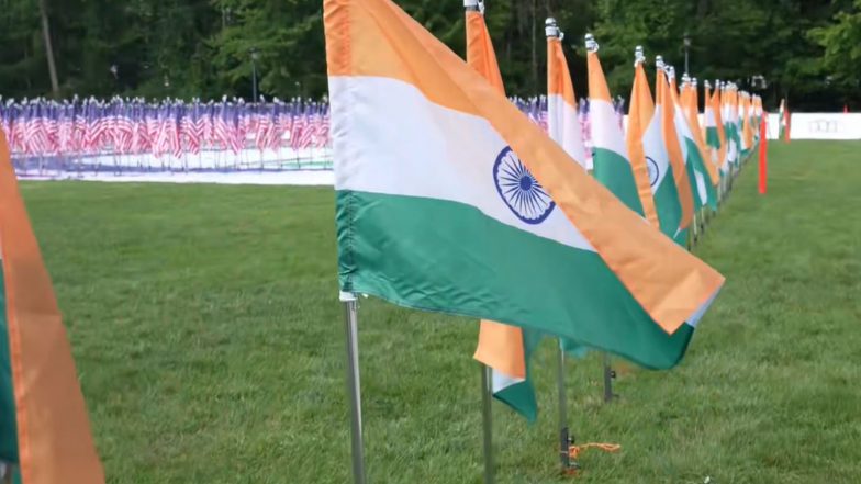World News | Indian-American Community Sets Guinness World Record for Largest Flagpole Number in New Jersey
