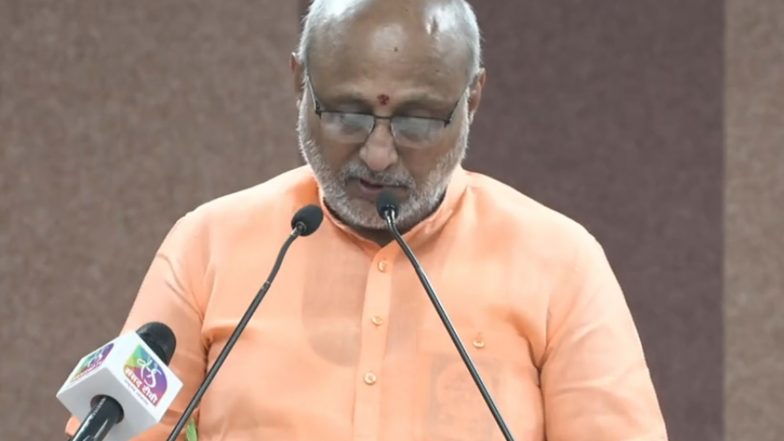 India News | VP Radhakrishnan Releases 'Echoes of a Nationalist Mind' on Late Hindu Munnani Founder R Ramagopalan
