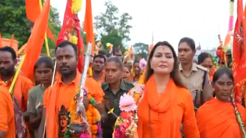India News | Chhattisgarh: Six-day Kanwar Yatra from Amarkantak to Bhoramdev Temple Concludes with 'jal Abhishek'