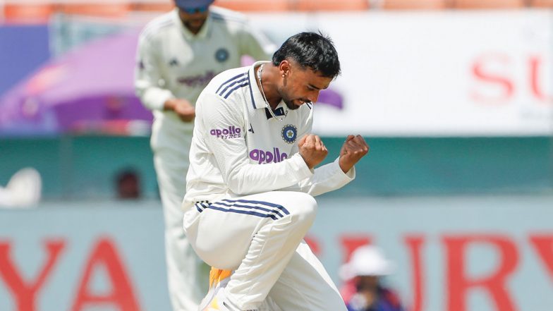 Sports News | IND Vs SL 1st Test: Suthar Leads India's Spin Show as Hosts Restricted to 99/5 (Day 3, Lunch)