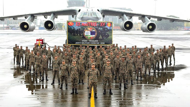 World News | Indian Army Contingent Departs for Thailand for 'MAITREE-XV' Joint Military Exercise