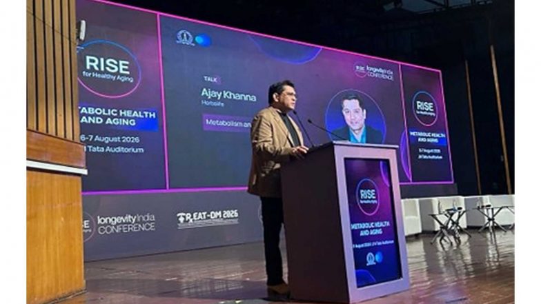 Business News | Herbalife Reinforces Commitment to Metabolic Wellness and Healthy Ageing at IISc's RISE for Healthy Ageing Conference 2026