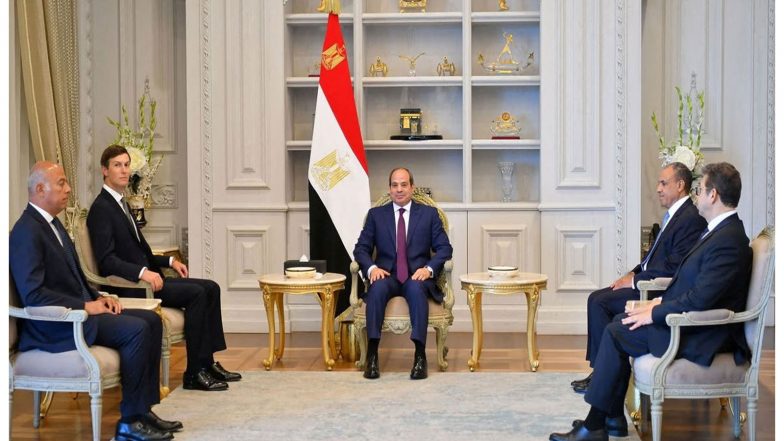 World News | Gaza Peace Push: Kushner-led Delegation Meets Netanyahu to Revive US-backed Roadmap After Talks with Hamas