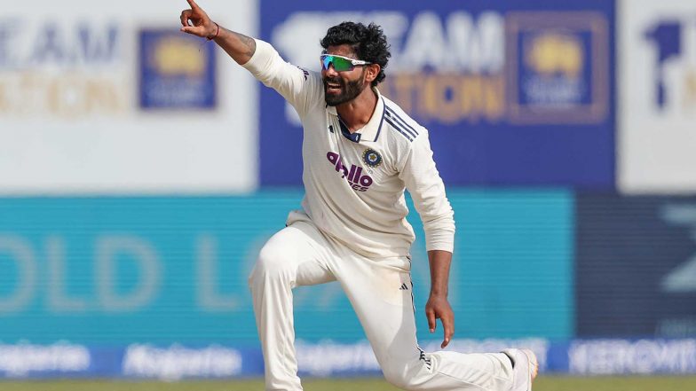 Sports News | India Vs Sri Lanka, 1st Test: Ravindra Jadeja Completes 350 Wickets, Joins Kapil Dev in Elite Club