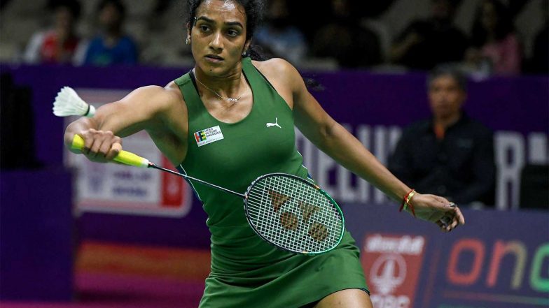 Sports News | BWF World C'ships: PV Sindhu Reaches Round of 32 with Dominant Win over Sophia Noble, Treesa-Gayatri Down Paula-Lucia in Doubles Clash