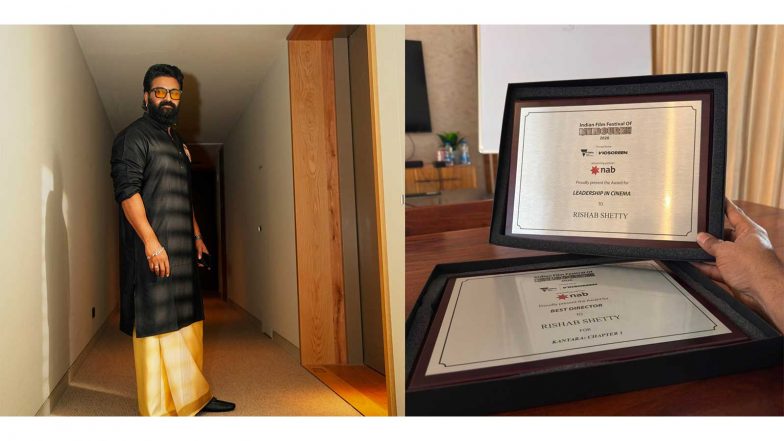 Entertainment News | Rishab Shetty Honoured with Best Director, Leadership Cinema Award for 'Kantara Chapter 1' at IFFM 2026