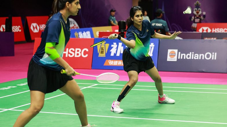 Sports News | BWF World Championships 2026: Kavipriya-Simran Cruise to Round of 32 After Straight-sets Win