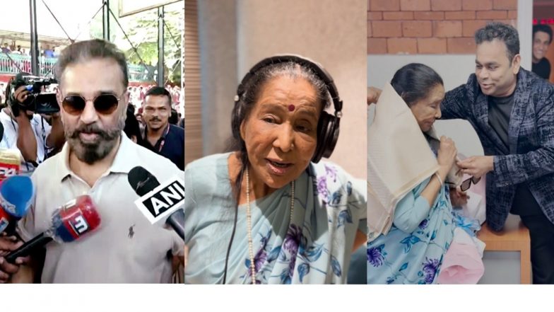 Entertainment News | Kamal Haasan to Feature in Asha Bhosle Music Tribute Video, AR Rahman Expresses Gratitude