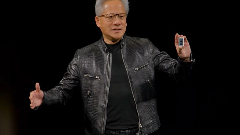 Business News | AI Infrastructure, Not Algorithms, Emerging as Key AI Growth Constraint: Nvidia's Jensen Huang